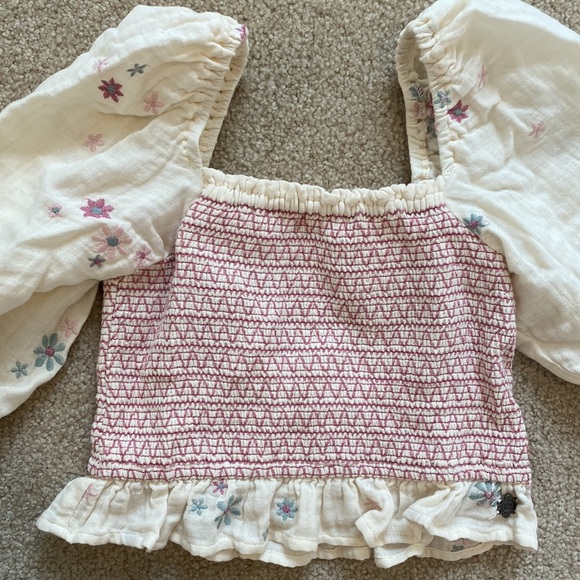 Brand new girls peplum top - Picture 2 of 4